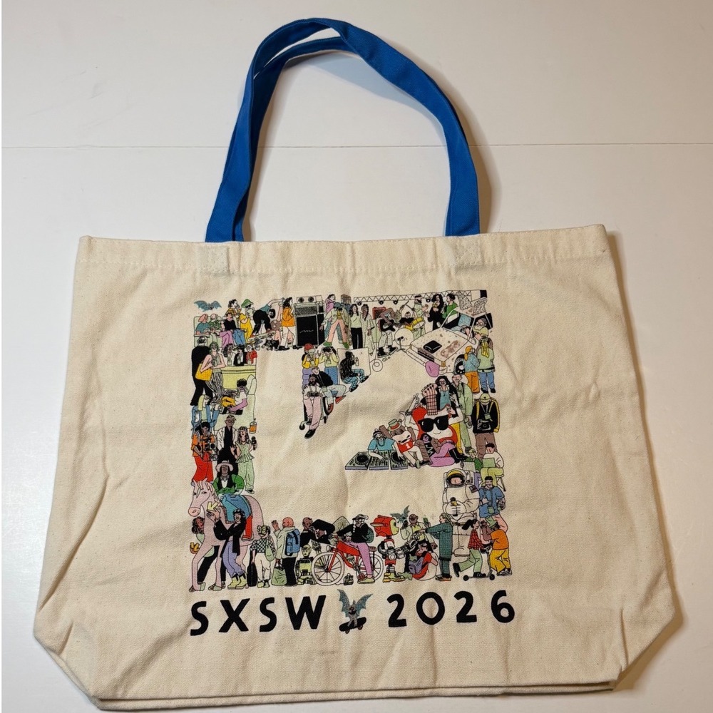 SXSW 2026 Limited Edition Paramount Tote Bag Large